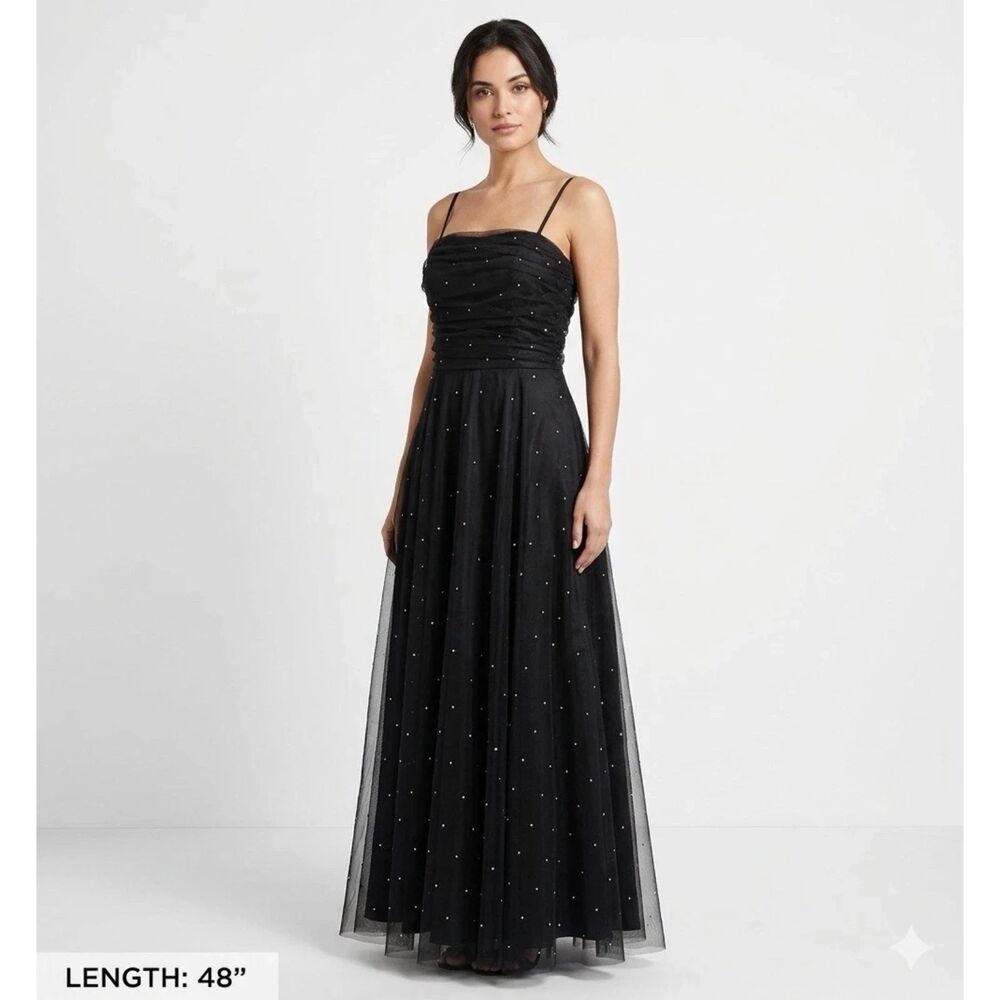 Scott McClintock Maxi Dress womens 12 prom event formal gown USA whimsigoth vtg